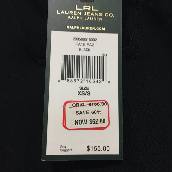 LAUREN RALPH LAUREN CAPE BLOUSES SIZE XS - Picture 6 of 7